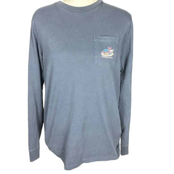 VINEYARD VINES: 1998 Ski Long Sleeve Graphic Tee -Size Large Kids - Picture 3 of 10
